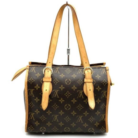 LOUIS VUITTON Brown Monogram Leather Tote Bag - Picture 2 of 9